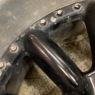 ENKEI デセム10 社外ホイール 17インチ 4本 8.5J6H139.7+5 深リム 希少　(VHH23) クレジットカード QR決済可能