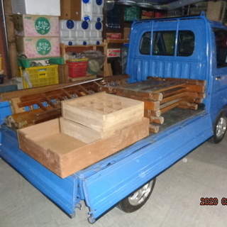 木材　資材　木製２段ベッドのフレーム　タンスの引き出しなど　DI...