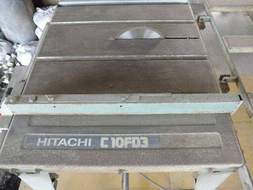 HITACHI（日立）ベンチ丸ノコ・C10FD3値下げしました。