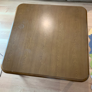 こたつ　リビングテーブル　ローテーブル　79×79×43です　3...
