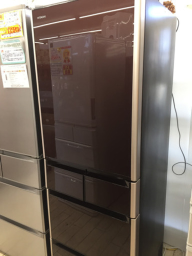2/13東区和白   定価145,000  HITACHI  401L冷蔵庫  2017年式  R-S4000G  真空チルド 大容量