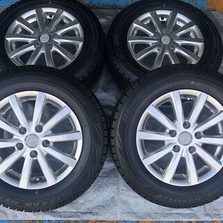 スタッドレスタイヤ　LINZ15インチアルミ　５穴　PCD114.3　+45　ブリヂストン195/65R/15　適合車種多数！！