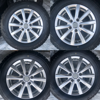 スタッドレスタイヤ　LINZ15インチアルミ　５穴　PCD114.3　+45　ブリヂストン195/65R/15　適合車種多数！！