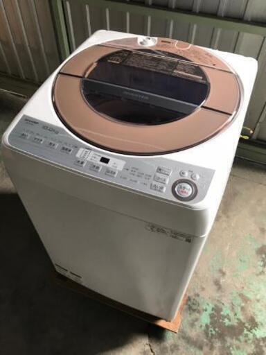 取引中ま☆新品同様SHARP全自動洗濯機10kg2019年製☆