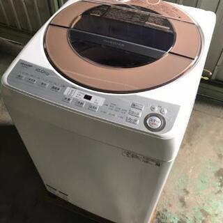 取引中ま☆新品同様SHARP全自動洗濯機10kg2019年製☆