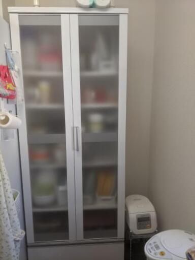 食器棚（ホワイト）