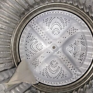 配達設置🚚 乾燥付き　洗濯機　5.5キロ　温風乾燥　抗菌穴無し槽