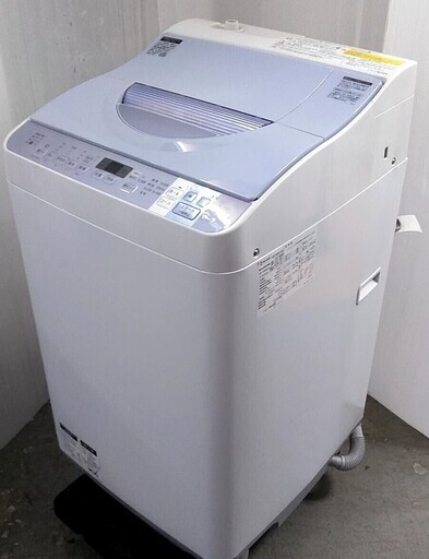 配達設置 乾燥付き　洗濯機　5.5キロ　温風乾燥　抗菌穴無し槽