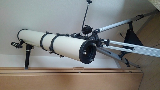TELESCOPE D=114mm F=900mm 赤道儀 三脚 天体望遠鏡
