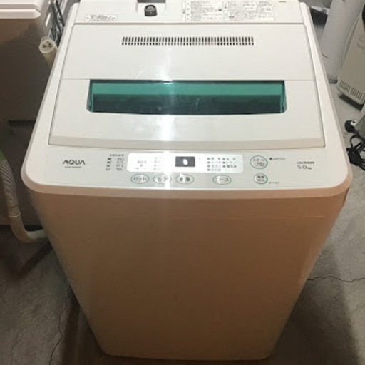 【送料無料・設置無料サービス有り】洗濯機 AQUA AQW-S502 中古