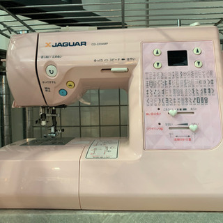 美品 JAGUAR ジャガー コンピューターミシン CD-2204MP