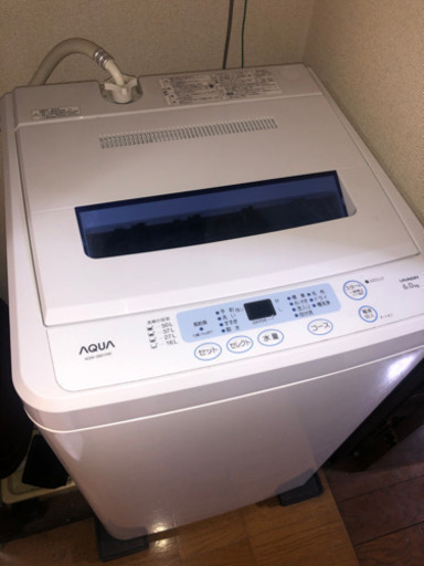 AQUA  AQW-S601 洗濯機　生活家電　2月20日まで！！