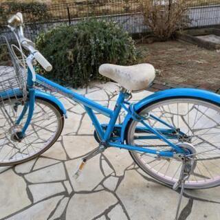 お取引中　22インチ　AngelBlue　水色💙　自転車