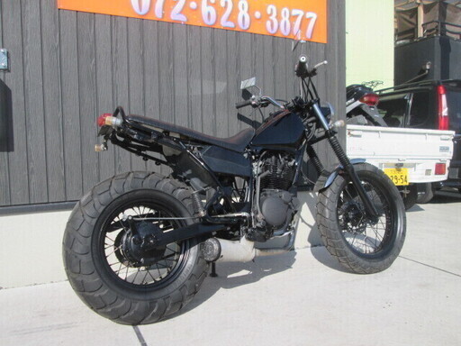 ☆TW225 セル1 快調です！バッテリー新品！TW ヤマハ ディスクブレーキ