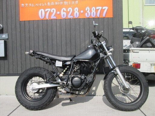 ★9万円！TW200　セル付き！快調です！人気の黒！