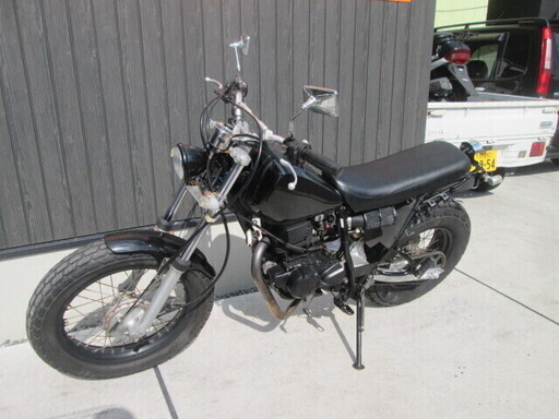 ★9万円！TW200　セル付き！快調です！人気の黒！ ☆9万円！TW200 セル付き！快調です！人気の黒！