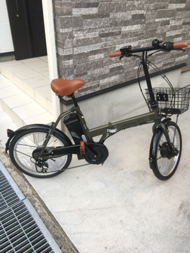 折りたたみ20インチ電動自転車6段変速