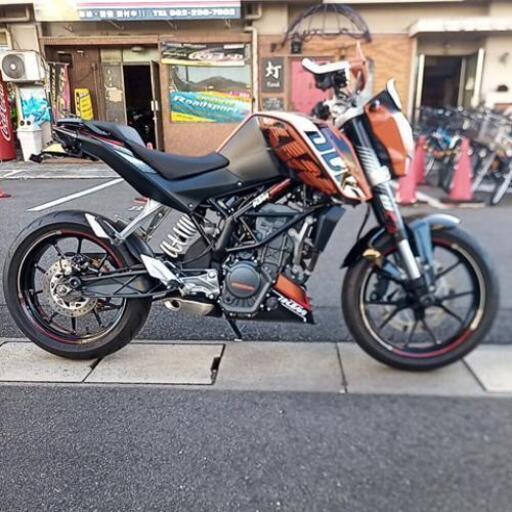 KTM125 DUKE　美車　ABS装備