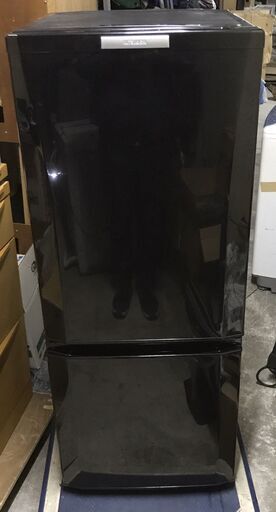 MITSUBISHI 三菱 2ドア 冷凍冷蔵庫 146L 黒 MR-P15X-B 2014年製