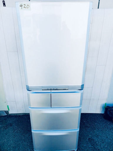 大型入荷420番 MITSUBISHI✨ ノンフロン冷凍冷蔵庫❄️  MR-B42R-S‼️