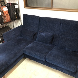 リサイクルショップどりーむ荒田店】739 馬場家具 3人掛け 脚付き ...
