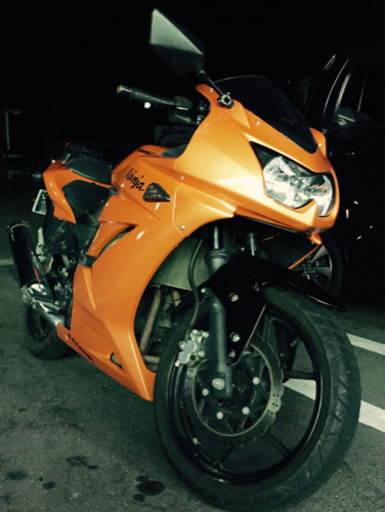 『商談中』ニンジャ250R ランボルギーニ塗装