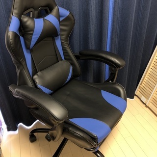 ゲーミングチェア 椅子 オフィスチェア リクライニング機能付き