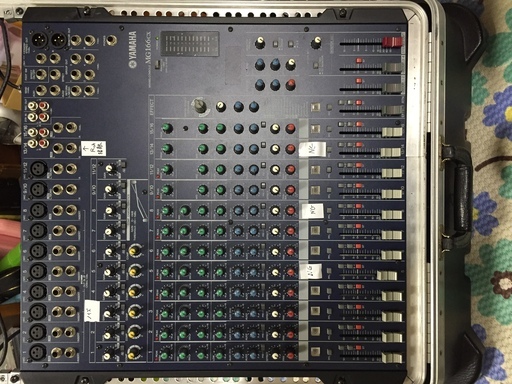 YAMAHA　PAミキサー　MG166CX　ジャンク
