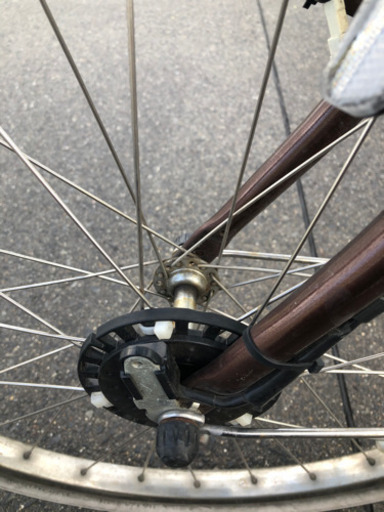 商談中　受け渡し予定決定アンジェリーノ　電動自転車　フロントチャイルドシートつき 商談中 受け渡し予定決定アンジェリーノ 電動自転車 フロント