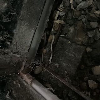 車庫 5.4m 2.6m高さ 2.2m片流れ 2.6m側に1.7m