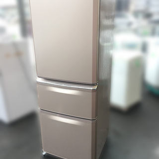三菱冷蔵庫 ノンフロン MR-C34X-P 2014年製 1331番 三菱