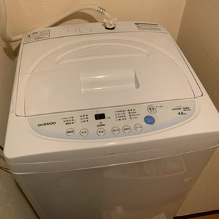 洗濯機　4.6kg