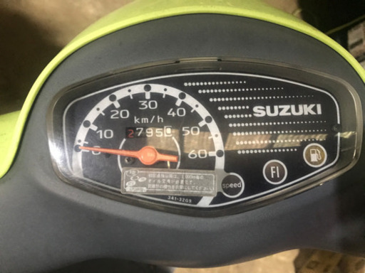 レッツ4 実働 社外マフラー LEDヘッドライト