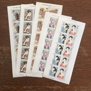 切手　趣味週間切手額面60円x30枚   1,800円分→1,5...