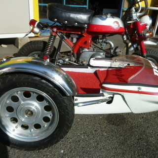 珍車　旧車　当時物　４Lモンキーサイドカー