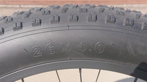 未使用・未登録・新車ファットバイク FAT267 特価放出！1台のみ！ ぶっ