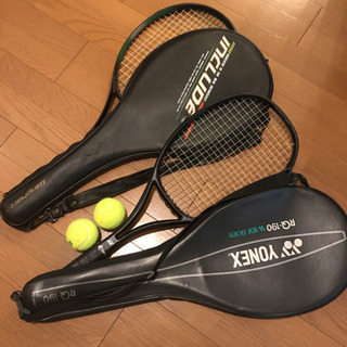 テニスラケット 二枚セット