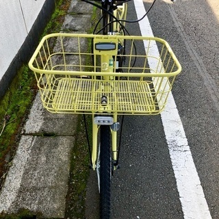 値下げします！電動アシスト自転車・ブリジストン ステップクルーズe・シトロンイエロー 値下げします！電動アシスト自転車・ブリジストン ステップクルーズe