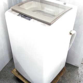 配達設置🚚 洗濯機　7キロ　高年式　ワイドクリアガラストップ