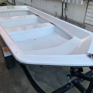 スズキ製船外機ボートBF12船検付き船体のみ