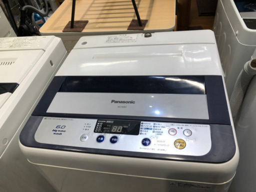 Panasonic 洗濯機 6K na-f60b7 2015年製