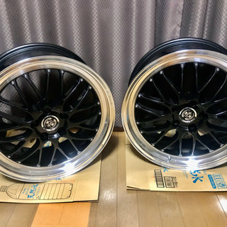 レアマイスター  ブルネッロ  LEHRMEISTER BRUNELLO 19インチ　アルミホイール　新品センターオーナメント付