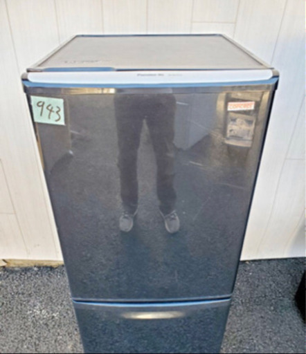 E-A943番 Panasonic✨ノンフロン冷凍冷蔵庫❄️NR-BW143C-K‼️