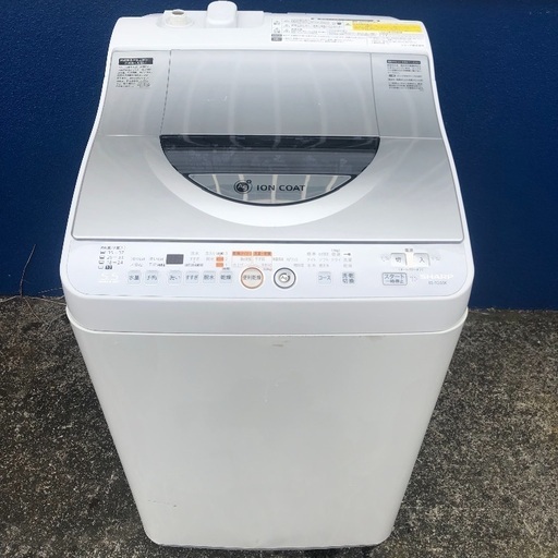 【配送無料】SHARP 5.5kg 洗濯乾燥機 ES-TG55K