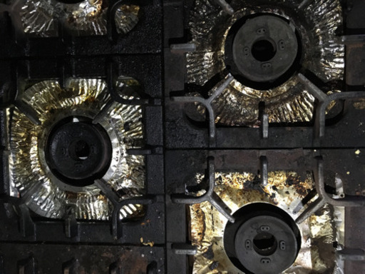 マルゼン 5口 業務用コンロ 厨房機器 キッチン 中古 都市ガス M-825C