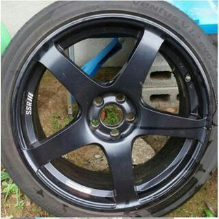 車のパーツ SSR GTV01 ホイール 18インチ タイヤ