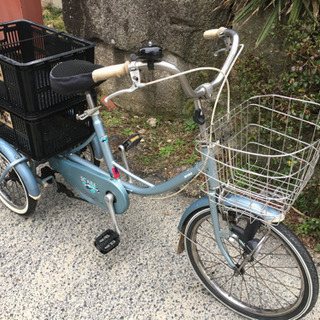 【お取り置き中】ミヤタ三輪自転車(スイングタイプ、LEDライト)