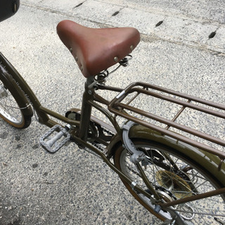 子供乗せ自転車20インチ（６段変速）