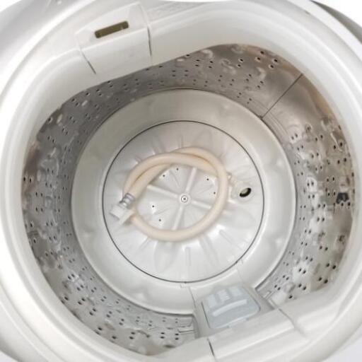 中古 全自動洗濯機 スリム 日立 送風乾燥 5.0kg NW-H52 2015年製 ステンレス槽 槽洗浄機能 単身用 一人暮らし用 スリム 小さい 学生 6ヶ月保証付き