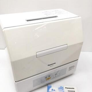 中古 パナソニック 食器洗い乾燥機 NP-TCM3-W プチ食洗 2015年製 6ヶ月